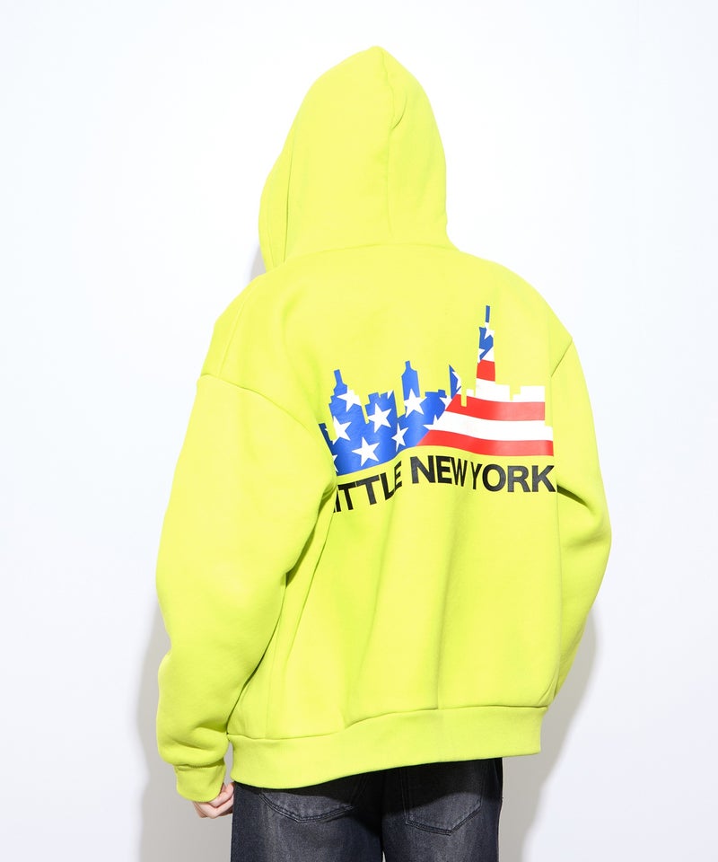 【先行予約10%OFFクーポン対象｜10/23より順次発送】Little New York もこもこボアジップパーカー レディース商品画像-8