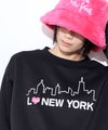 【先行予約10%OFFクーポン対象|10/23より順次発送】Little New York ショート丈ロゴトレーナー レディース商品サムネイル-7