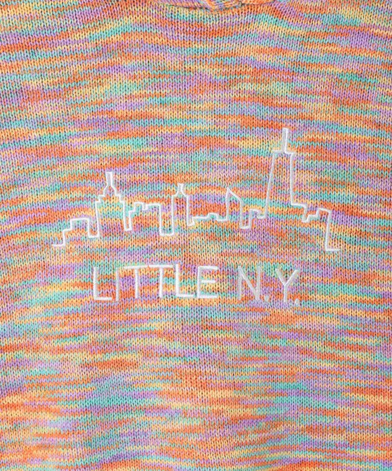 Little New York ニュアンスカラー刺しゅうニットパーカー レディース商品画像-14
