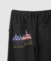 【先行予約10%OFFクーポン対象|10/23より順次発送】Little New York バックプリントデニムワイドパンツ レディース商品サムネイル-22