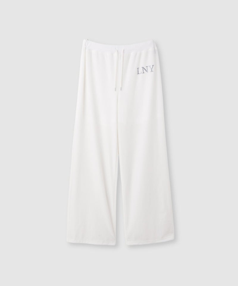 【先行予約10%OFFクーポン対象｜10/23より順次発送】Little New York ベロアパンツ レディース商品画像-2