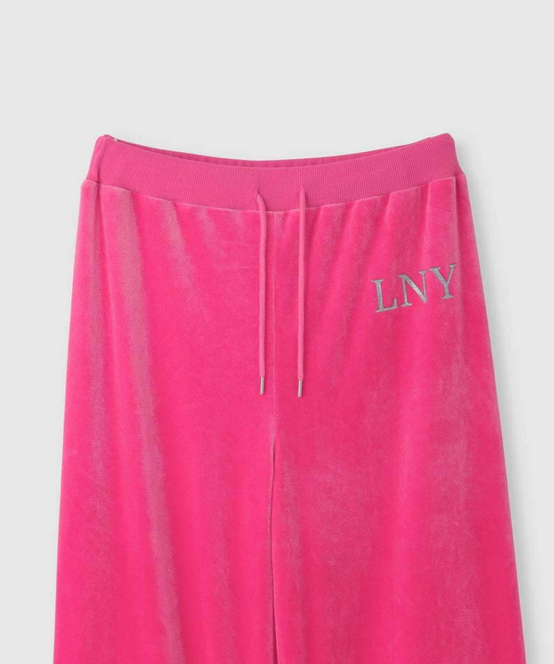 【先行予約10%OFFクーポン対象｜10/23より順次発送】Little New York ベロアパンツ レディース商品画像-12