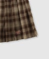 【先行予約10%OFFクーポン対象|10/23より順次発送】Little New York チェック柄ミニスカパン ロゴ刺しゅう レディース商品サムネイル-5