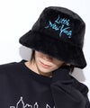【先行予約10%OFFクーポン対象|10/23より順次発送】Little New York ロゴ刺しゅうバケットハット レディース商品サムネイル-1