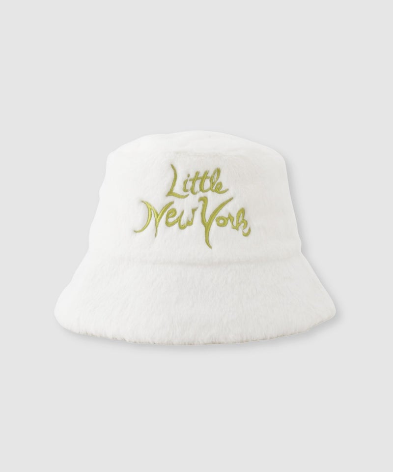 【先行予約10%OFFクーポン対象|10/23より順次発送】Little New York ロゴ刺しゅうバケットハット レディース商品画像-12