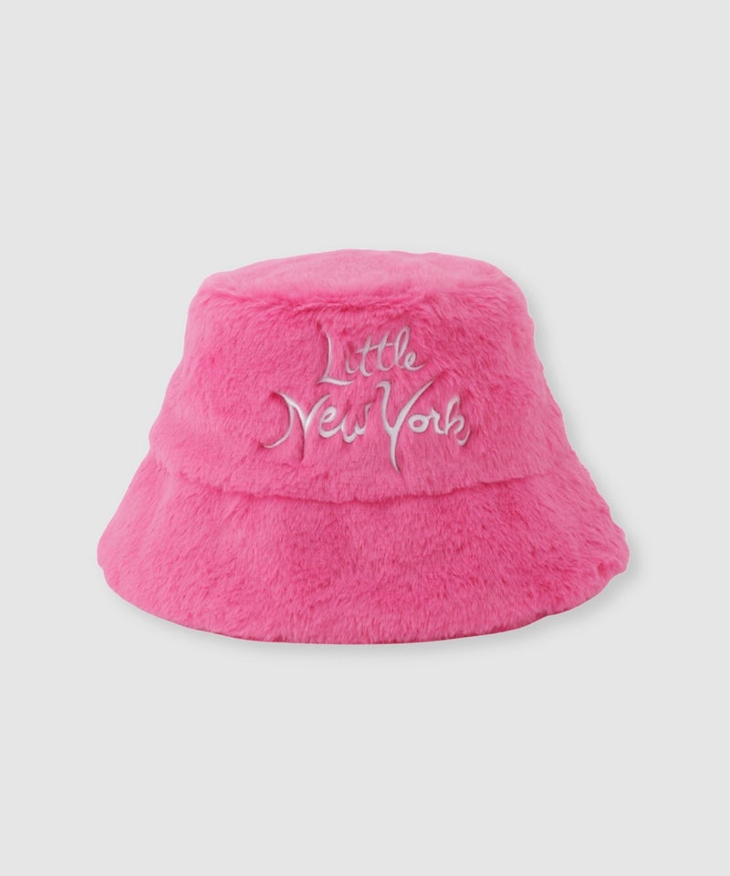 【先行予約10%OFFクーポン対象|10/23より順次発送】Little New York ロゴ刺しゅうバケットハット レディース商品画像-13