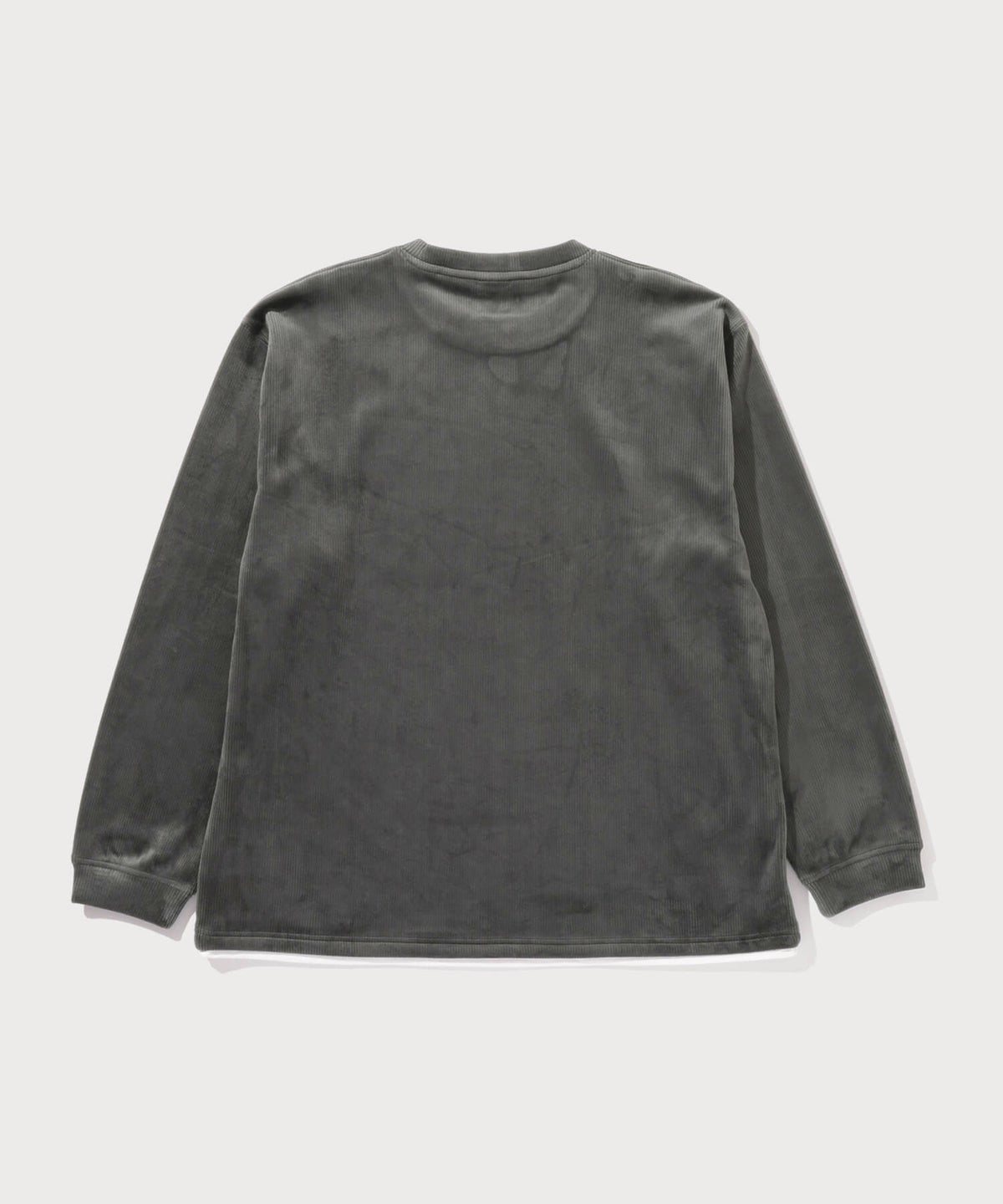 NAVY MAC HEAT トロリ カットコール 裏ボアクルーネックカットソー メンズ