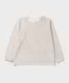NAVY  MAC HEAT トロリ スムース 裏ボアキーネックカットソー メンズ商品サムネイル-1
