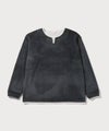 NAVY  MAC HEAT トロリ スムース 裏ボアキーネックカットソー メンズ商品サムネイル-4