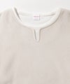 NAVY MAC HEAT トロリ スムース 裏ボアキーネックカットソー メンズ商品サムネイル-6