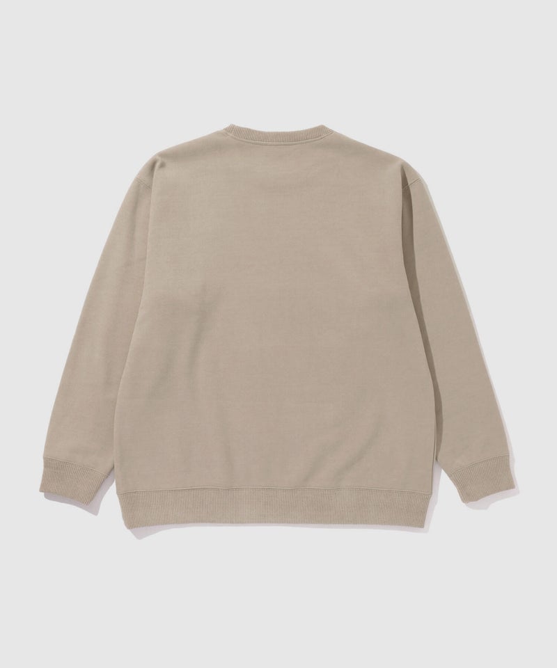 NAVY MAC HEAT トロリ 鹿の子 裏ボアクルーネックカットソー メンズ商品画像-5