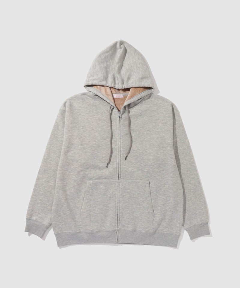 NAVY MAC HEAT 裏シャギージップパーカー メンズ商品画像-1