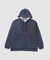 NAVY  MAC HEAT 裏シャギージップパーカー メンズ商品サムネイル-3