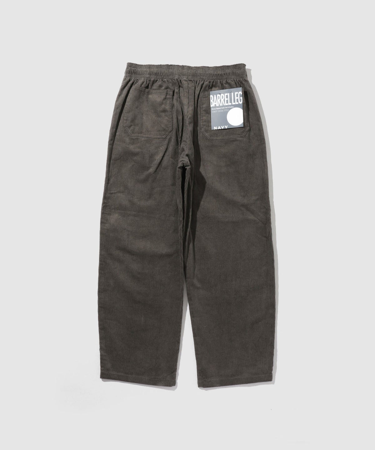 NAVY コーデュロイバレルレッグパンツ メンズ