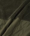 Free Nature  ボア＆キルティング切替ノーカラーコート レディース商品サムネイル-9
