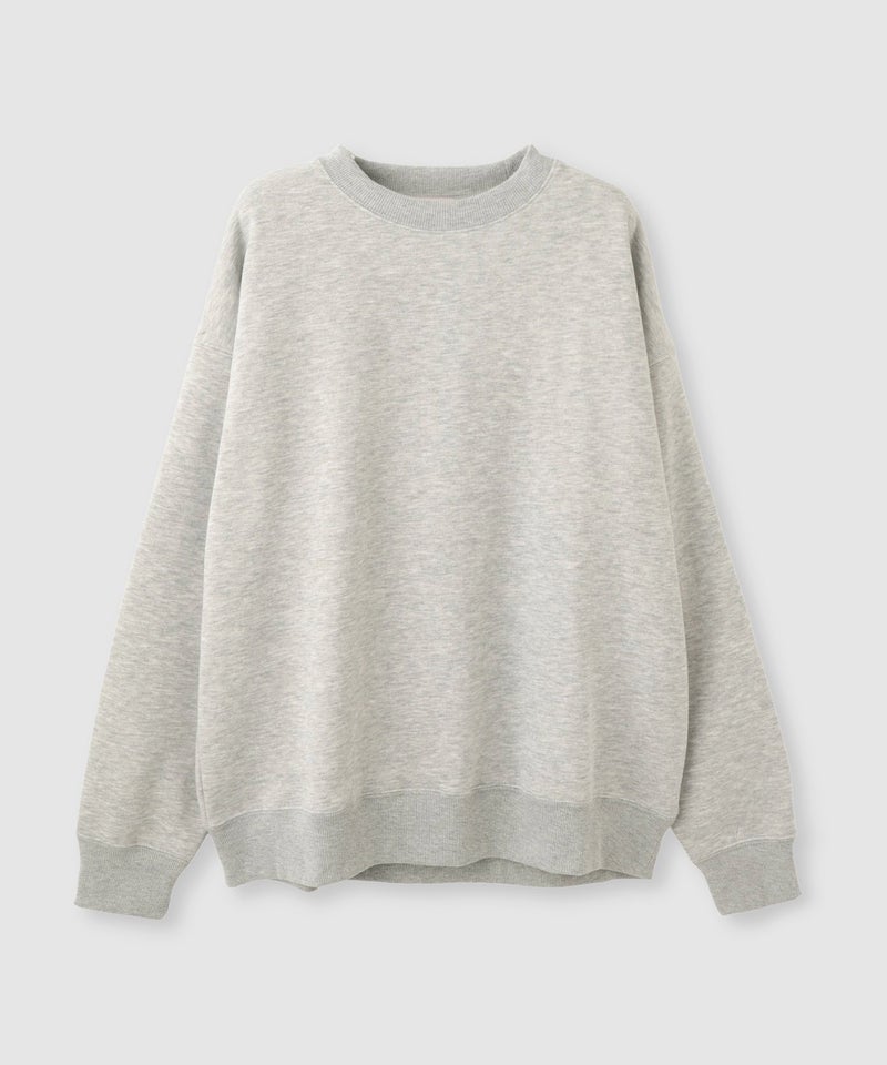 NAVY MAC HEAT 裏シャギートレーナー リラックスシルエット レディース商品画像-1