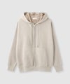 NAVY  MAC HEAT 裏シャギージップパーカー リラックスシルエット レディース商品サムネイル-3