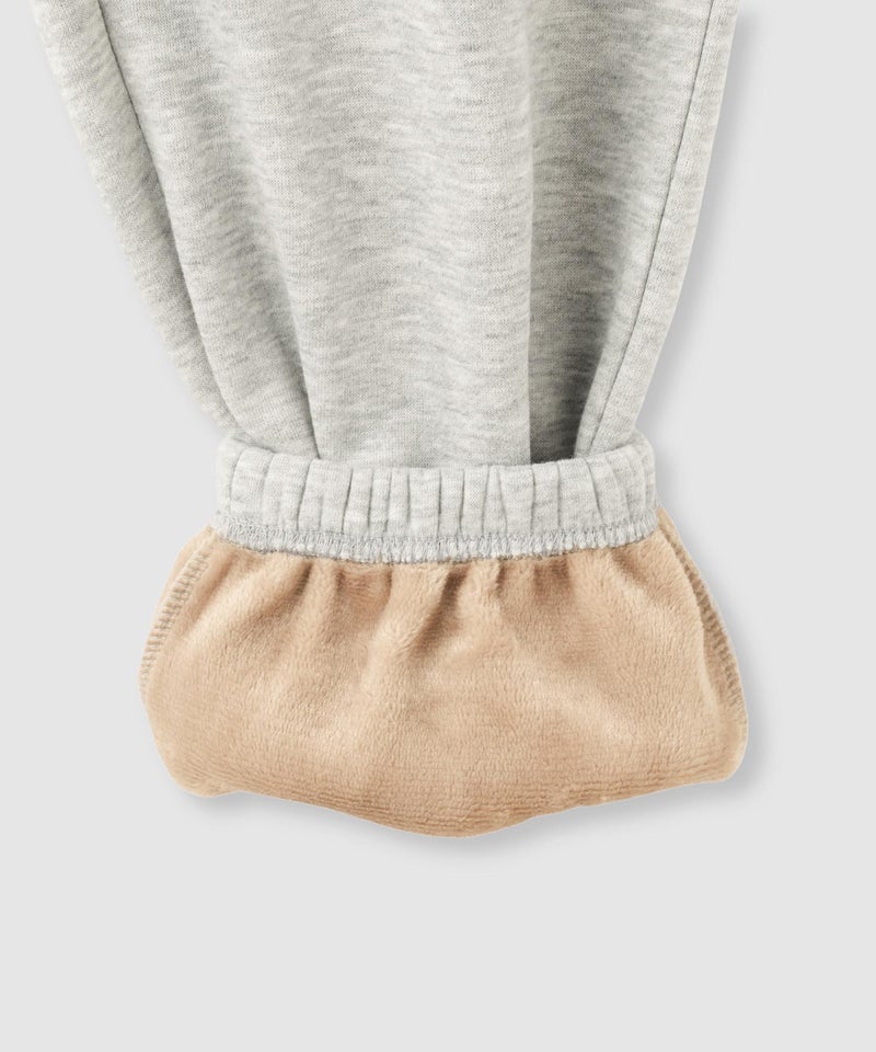 NAVY  MAC HEAT 裏シャギーリラックスパンツ レディース商品画像-8