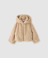 RICH MIX ふわふわファージャケット フード付き キッズ商品サムネイル-1