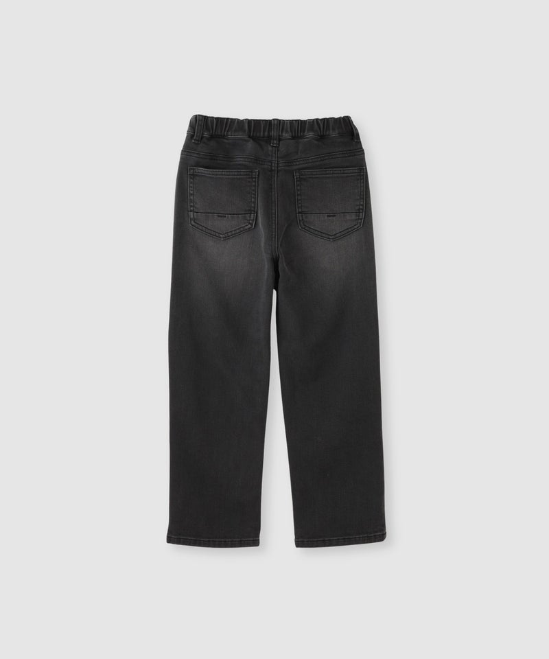 NAVY  MAC HEAT ストレッチ裏起毛デニムパンツストレート キッズ商品画像-4