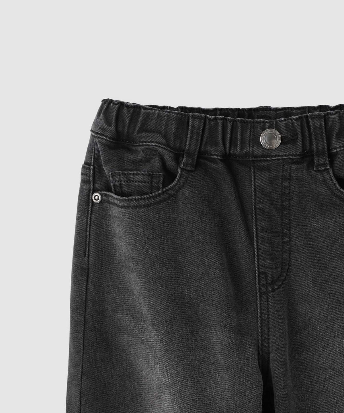 NAVY MAC HEAT ストレッチ裏起毛デニムパンツストレート キッズ