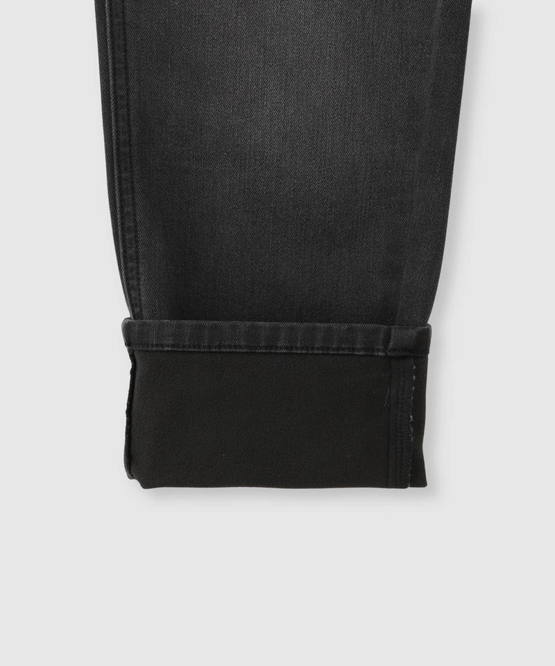 NAVY  MAC HEAT ストレッチ裏起毛デニムパンツストレート キッズ商品画像-7