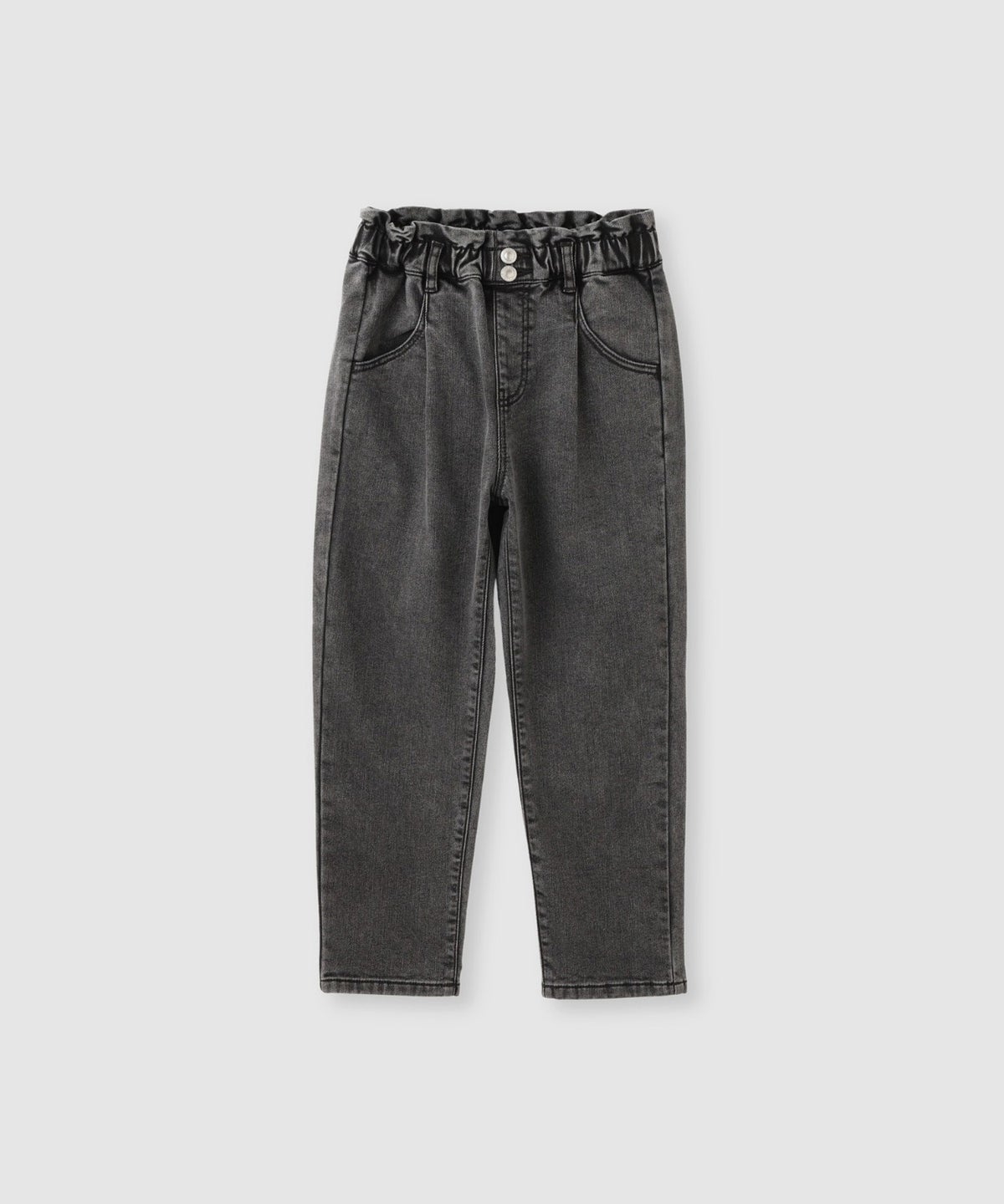 NAVY MAC HEAT ストレッチ裏起毛デニムパンツハイウエスト キッズ