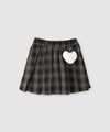RICH MIX  チェック柄チャーム付きプリーツスカパン キッズ商品サムネイル-2