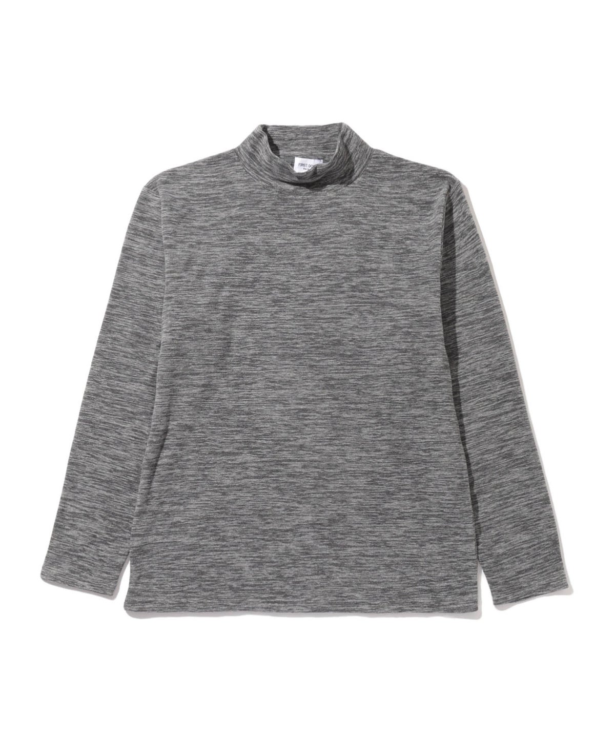 FIRST DOWN カチオンフリース ハイネック長袖Tシャツ メンズ