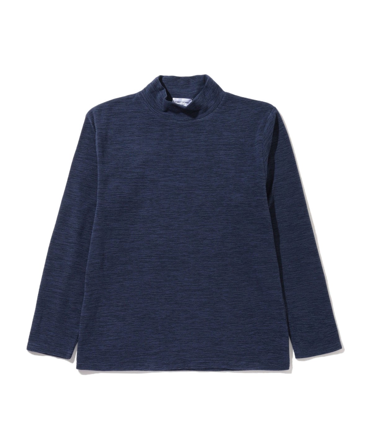 FIRST DOWN カチオンフリース ハイネック長袖Tシャツ メンズ