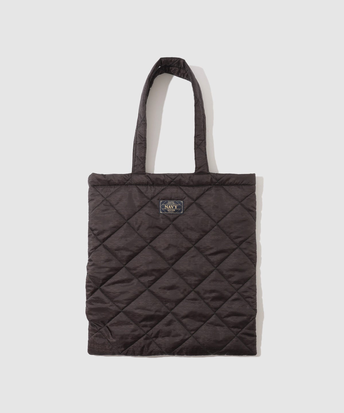 NAVY キルトトートバッグ