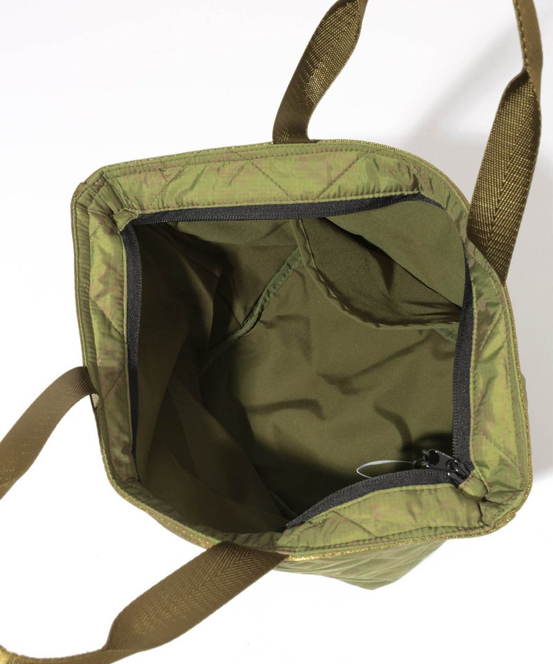 NAVY  キルトマチ付きトートバッグ商品画像-8