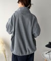 Classical Elf 《JaVaジャバコラボ》ゆったりボリュームシルエットで華奢見え◎ポップな色合いが目を惹く♪配色フリースブルゾン商品サムネイル-23