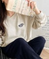 Classical Elf 《Javaジャバコラボ》一枚でサマになる。ワンポイント胸元刺繍裏起毛ラグランスウェット商品サムネイル-10