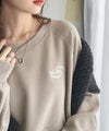 Classical Elf 《Javaジャバコラボ》一枚でサマになる。ワンポイント胸元刺繍裏起毛ラグランスウェット商品サムネイル-19