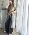 Classical Elf 《Javaジャバコラボ》一枚でサマになる。ワンポイント胸元刺繍裏起毛ラグランスウェット商品サムネイル-22