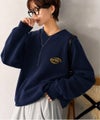 Classical Elf 《Javaジャバコラボ》一枚でサマになる。ワンポイント胸元刺繍裏起毛ラグランスウェット商品サムネイル-25