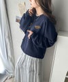 Classical Elf 《Javaジャバコラボ》一枚でサマになる。ワンポイント胸元刺繍裏起毛ラグランスウェット商品サムネイル-28