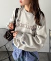 Classical Elf シンプルなのに一際映える。フラワー刺繍裏起毛スウェット商品サムネイル-15