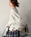 Classical Elf シンプルなのに一際映える。フラワー刺繍裏起毛スウェット商品サムネイル-18