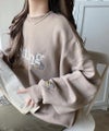Classical Elf シンプルなのに一際映える。フラワー刺繍裏起毛スウェット商品サムネイル-22