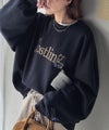 Classical Elf シンプルなのに一際映える。フラワー刺繍裏起毛スウェット商品サムネイル-28