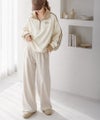 Classical Elf 《JaVa ジャバコラボ》旬なレトロスポーツ。刺繍フリースアノラックハーフジッププルオーバー商品サムネイル-11