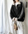 Classical Elf 《JaVa ジャバコラボ》旬なレトロスポーツ。刺繍フリースアノラックハーフジッププルオーバー商品サムネイル-14