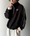 Classical Elf 《JaVa ジャバコラボ》旬なレトロスポーツ。刺繍フリースアノラックハーフジッププルオーバー商品サムネイル-22