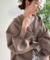 Classical Elf ふんわり、ゆったり、袖にキュン♪ダブルジップキャンディスリーブマシュマロダンボールパーカー商品サムネイル-13
