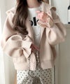 Classical Elf ふんわり、ゆったり、袖にキュン♪ダブルジップキャンディスリーブマシュマロダンボールパーカー商品サムネイル-28