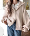 Classical Elf ふんわり、ゆったり、袖にキュン♪ダブルジップキャンディスリーブマシュマロダンボールパーカー商品サムネイル-30