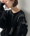 Classical Elf ゆるっとこなれ感◎男女兼用可♪フリンジ配色オーバーニット(長袖)商品サムネイル-16