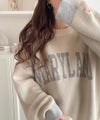Classical Elf 《JaVa ジャバコラボ》大人カジュアルの定番。2wayMIXヤーンバイカラーロゴニットプルオーバー商品サムネイル-1